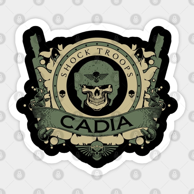 CADIA - CREST EDITION Sticker by Absoluttees